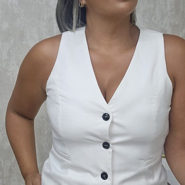 Chaleco Blanco