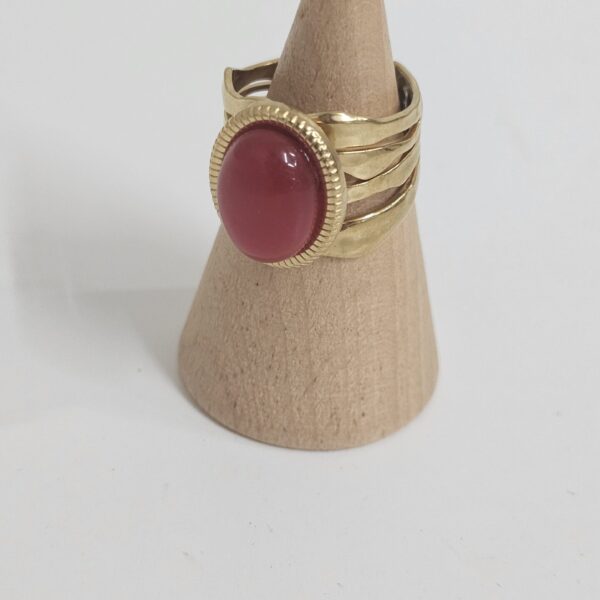 Anillo Piedra Roja