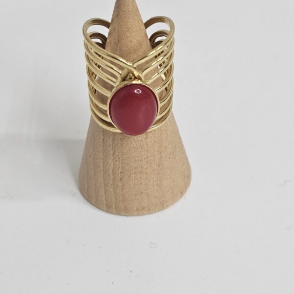 Anillo Piedra Roja