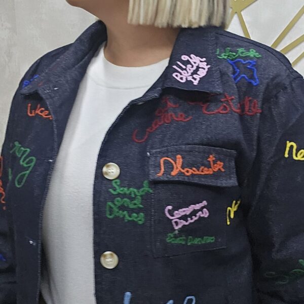 Chaqueta bordada
