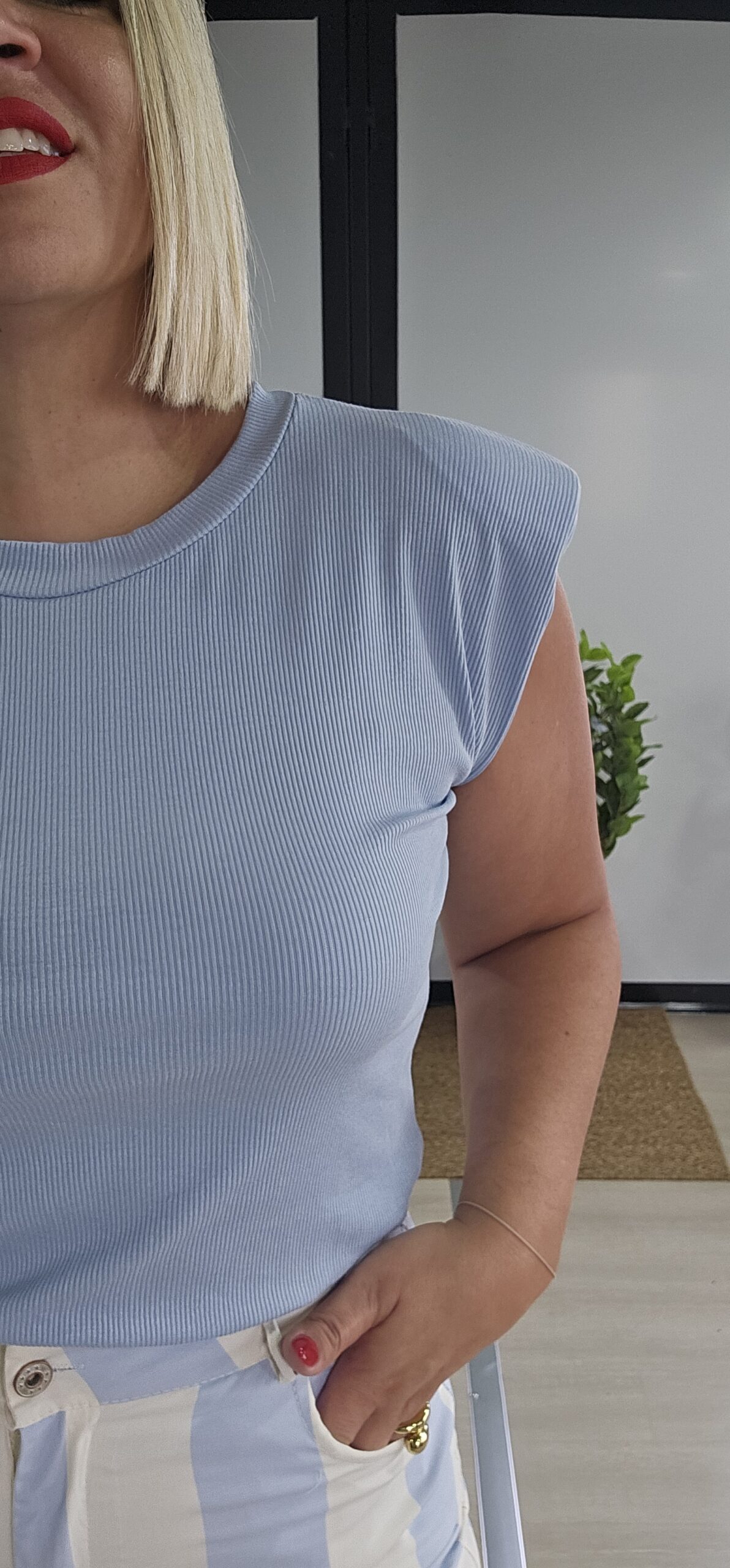 Camiseta Romina Azul - Imagen 2