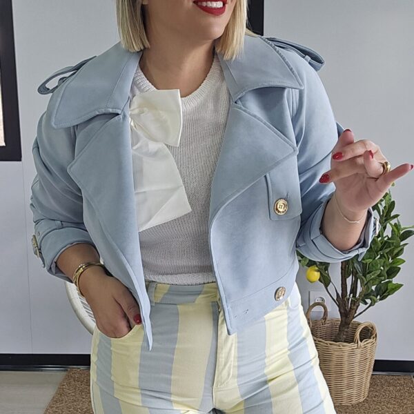 Pantalón Rayas Amarillo