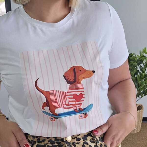Camiseta Luli Rosa