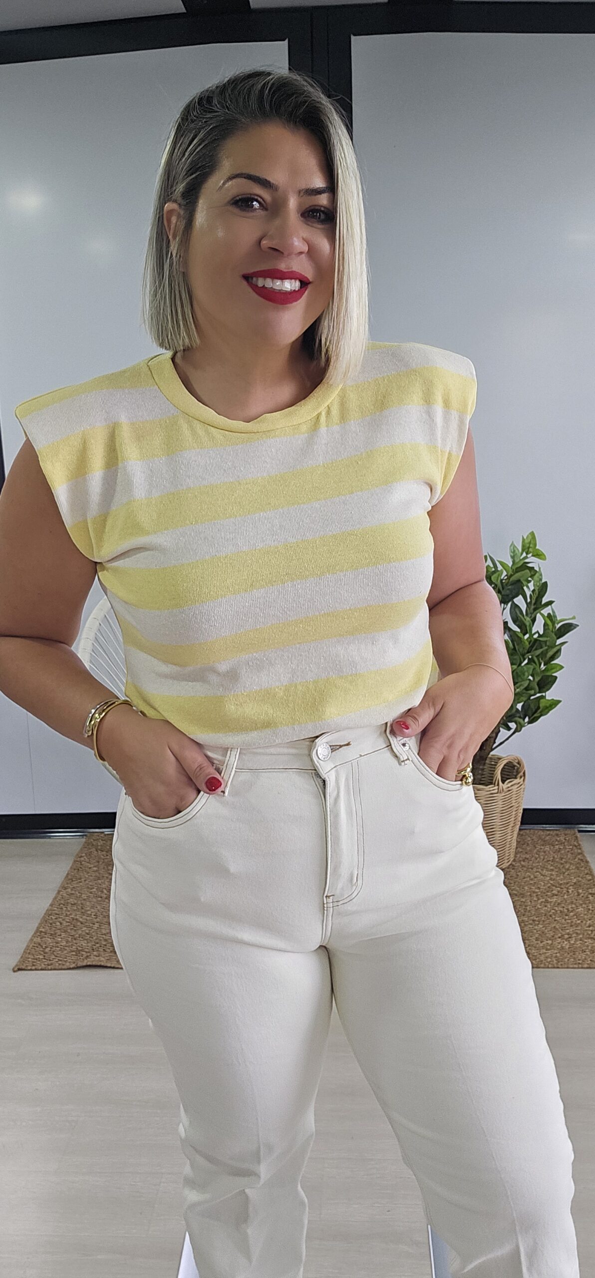 Camiseta Emily Amarilla