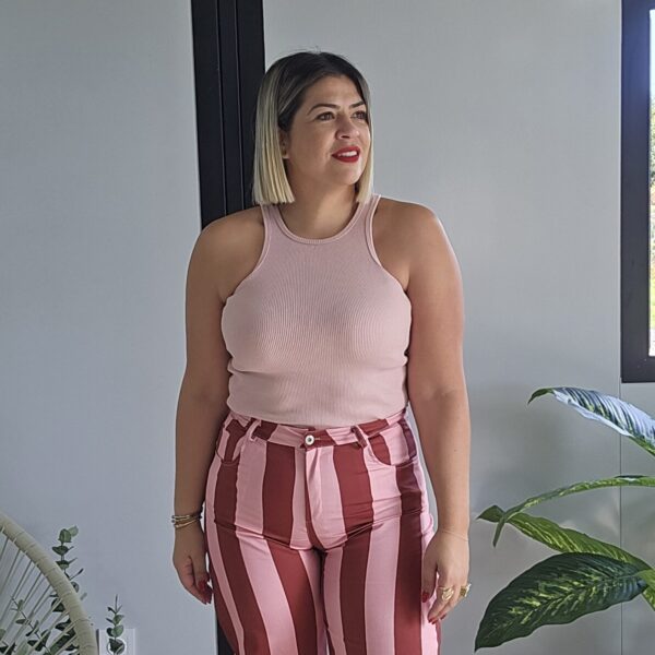 Pantalón Largo Rosa