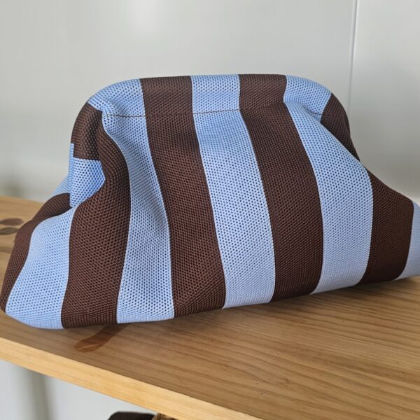 Bolso Rayas Azul