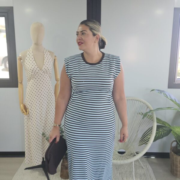 Vestido Anabel Choco