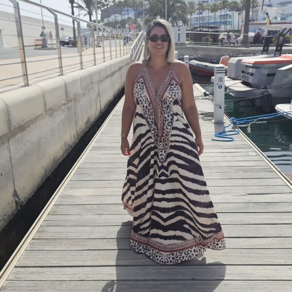 Vestido Leopardo