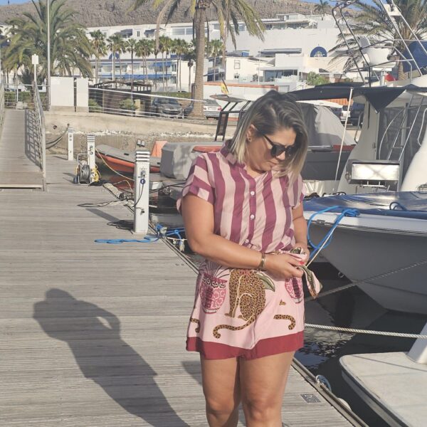 Falda pareo Rosa
